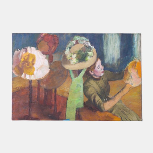 Tapete Edgar Degas - O Compro Millinery (Frente)
