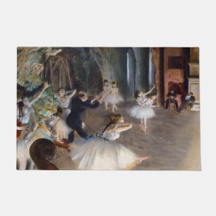 Tapete Edgar Degas - O ensaio do Balé no palco