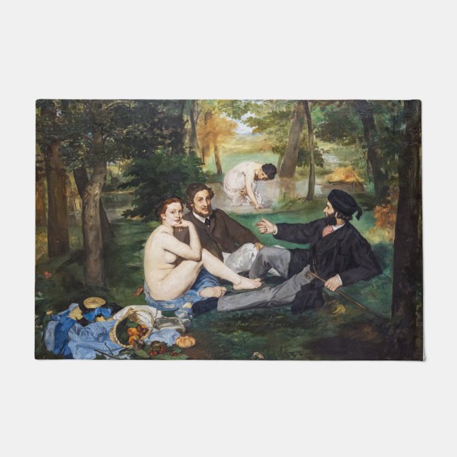 Tapete Edouard Manet - Luncheon na Grass (Frente)