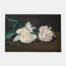 Tapete Edouard Manet - Ramo de Peônias Brancas, Tesoura d