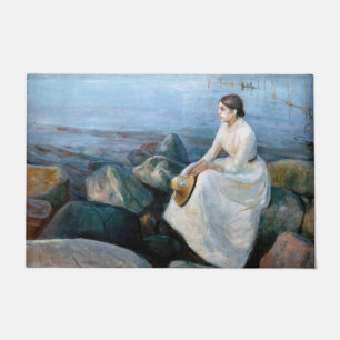 Tapete Edvard Munch - Noite de Verão, Inger na Praia
