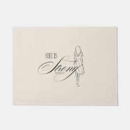 Tapete Ela é Forte Proverbs 31:25