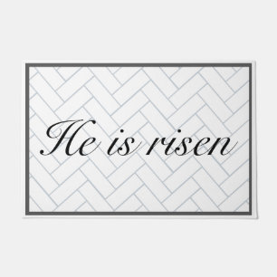 Tapete Ele É Páscoa De Risen Christian Chevron Azulejo