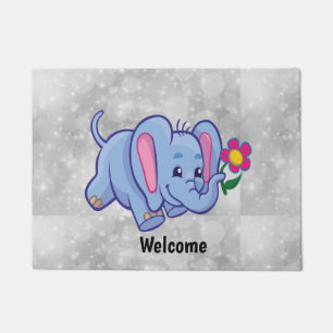 Tapete Elefante de banda desenhada