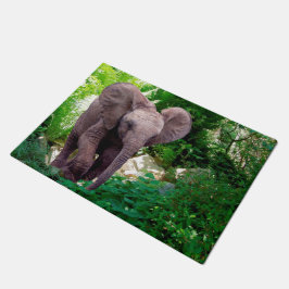 Tapete Elefante e selva