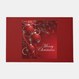 Tapete Elegante vermelho festivo e ouro Feliz Natal