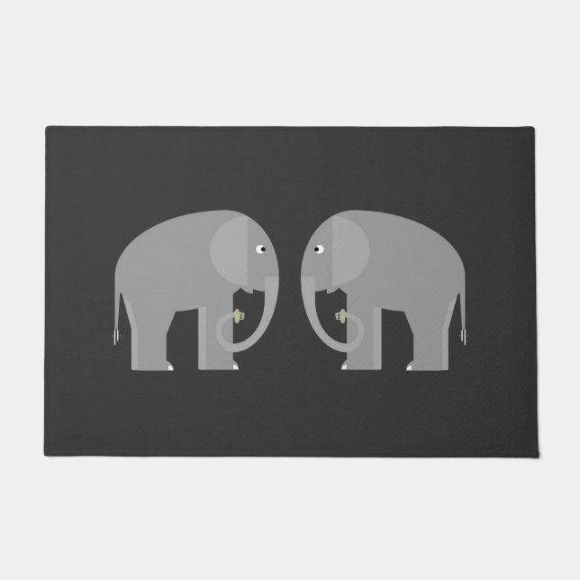 Tapete Elephants Doormat (Frente)