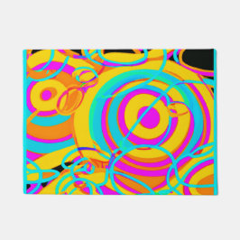 Tapete Elétrica Neon Pattern Art Design