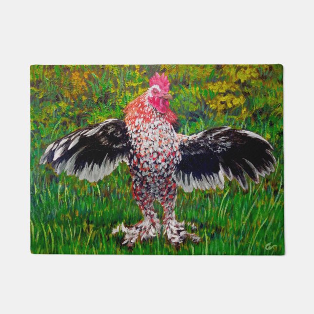 Tapete Elvis a porta do frango (Frente)