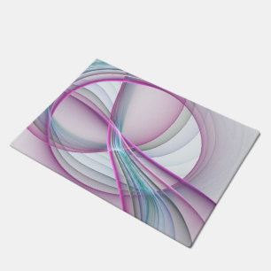 Tapete Em Movimento, Arte Fractal Abstrata Colorida Moder