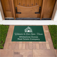 Empresa de Imóveis Verde Casa Aberta Personalizada