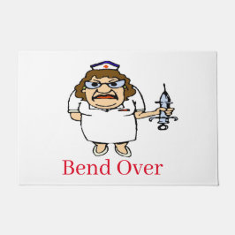 Tapete Enfermeira cômica, adicionar texto, personalizar t