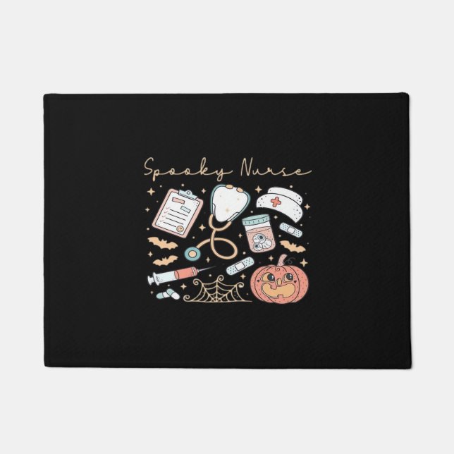 Tapete Enfermeira Spooky Vida Superdimensionada (Frente)