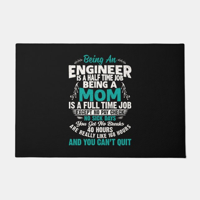 Tapete Engineer Art Being An Engineer Mom (Frente)