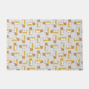 Tapete Engraçado Cartoon Corgi Pattern