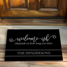 Engraçado Depende Quanto Tempo Você Fica Bem-Vindo