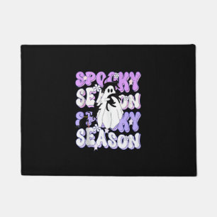 Tapete Engraçado Dizer "Spooky Season Halloween Cat Ghost