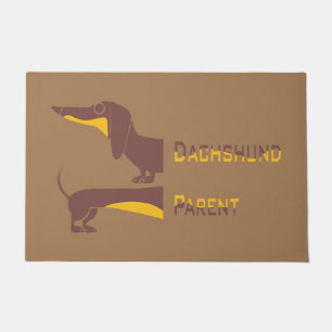 Tapete Engraçado e fofo dachshund para os pais de cães lo