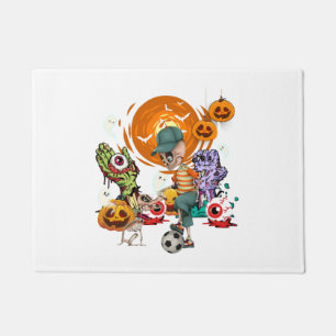Tapete Engraçado Futebol Skeleton Halloween Dons Para Hom