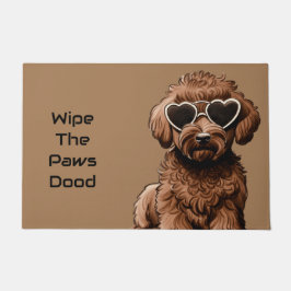 Tapete Engraçado Goldendoodle Doormat