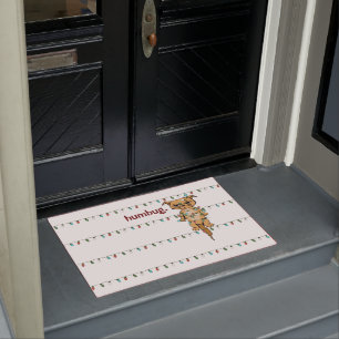 Tapete Engraçado Humbug Tangeu Natal Grumpy Feriado