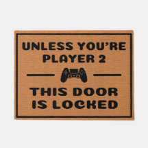 Engraçado Jogador Nerdy Humor Minimalista Introduz