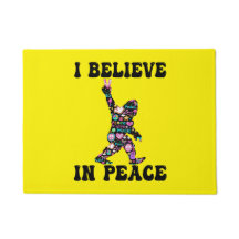 Engraçado Pé Grande Eu Acredito Em Paz