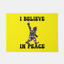 Tapete Engraçado Pé Grande Eu Acredito Em Paz