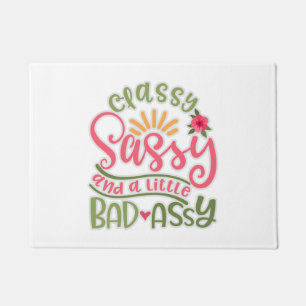 Tapete Engraçado, Sassy E Um Pouco Mal Assy Sassy Fri
