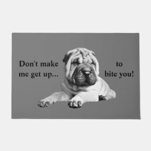 Tapete Engraçado Shar Pei Doormat