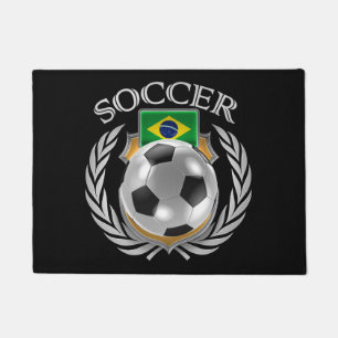Tapete Engrenagem do fã do futebol 2016 de Brasil