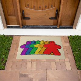 Tapete Entrada na Frente do Jogo Conselho Rainbow Meple