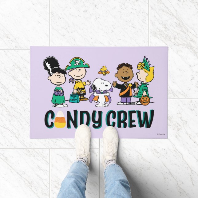 Tapete Equipe de Doces Peanuts Gangue de Halloween (Interior)