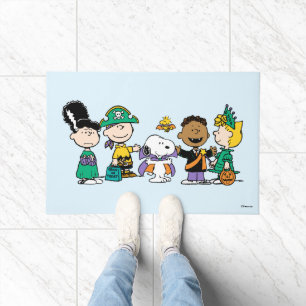 Tapete Equipe de Doces Peanuts Gangue de Halloween
