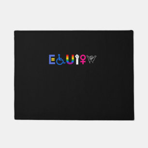 Tapete _EQUITY_ Igual Direitos LGBTQ Ally Unity Prima Fem