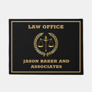 Tapete Escala de ouro da Justiça