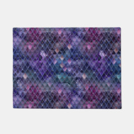 Tapete Escamas de Dragão Ombre Roxo Brilhante e Lústre