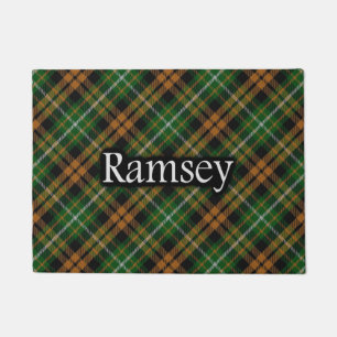 Tapete Escocês Clan Ramsay Ramsey Orange caçando Tartan