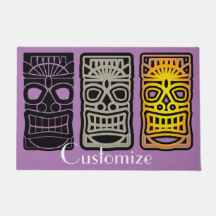 Tapete Esculturas de Tiki triplas Thunder_Cove