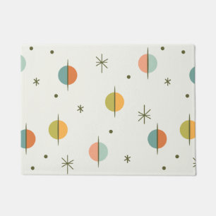 Tapete Esferas e estrelas de Abstrato moderna de meio séc