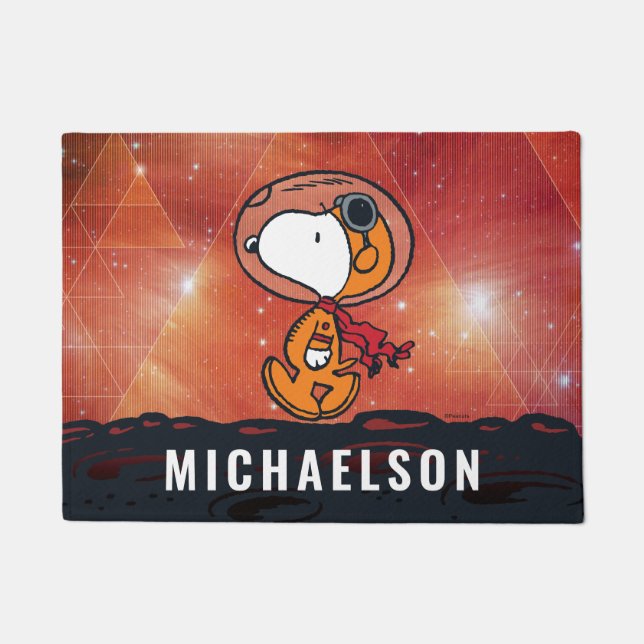 Tapete ESPAÇO | Marcha Geométrica da Lua de Snoopy (Frente)