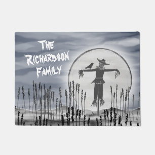 Tapete Espantalho do Horror das Halloween Personalizado