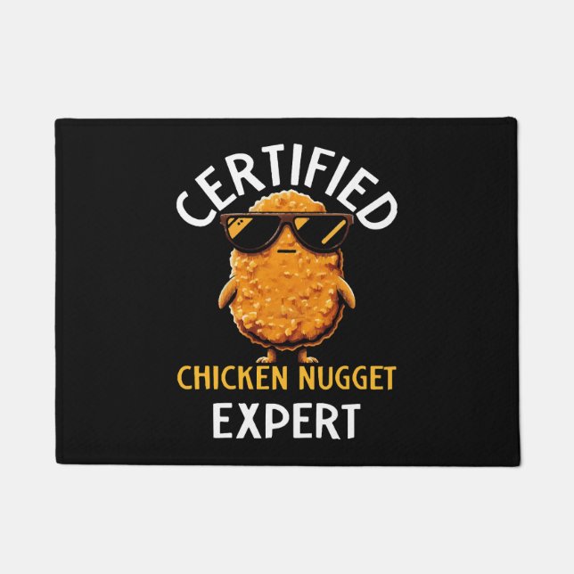 Tapete Especialista Certificado em Nuggets de Frango (Frente)