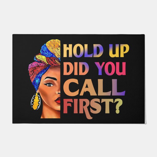 Tapete Espera, Ligaste Para A Primeira Porta, Legal Garot (Frente)