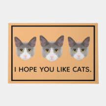 Espero que você goste de gatos 