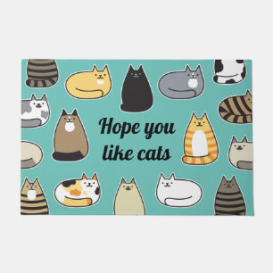 Tapete Espero Que Você Goste De Gatos