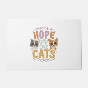 Tapete Espero Que Você Goste De Gatos