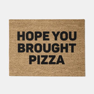 Tapete Espero Que Você Tenha Trouxe Pizza