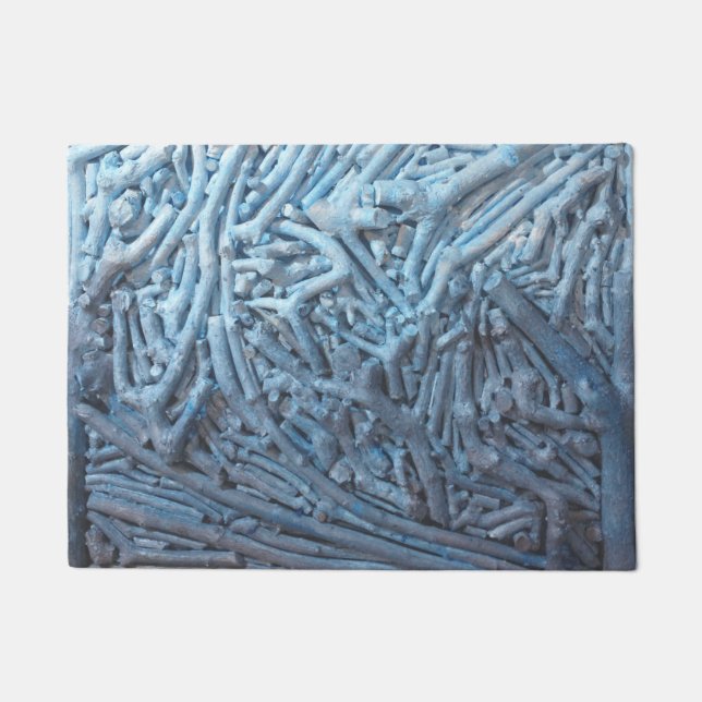 Tapete Estacas: Azul (Frente)