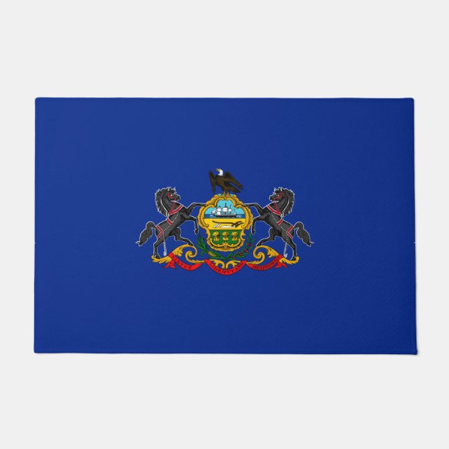 Tapete Estado da Pensilvânia Flag Design (Frente)